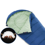 Sac de couchage grand froid et imperméable en coton pour camping - Vignette | Marmote