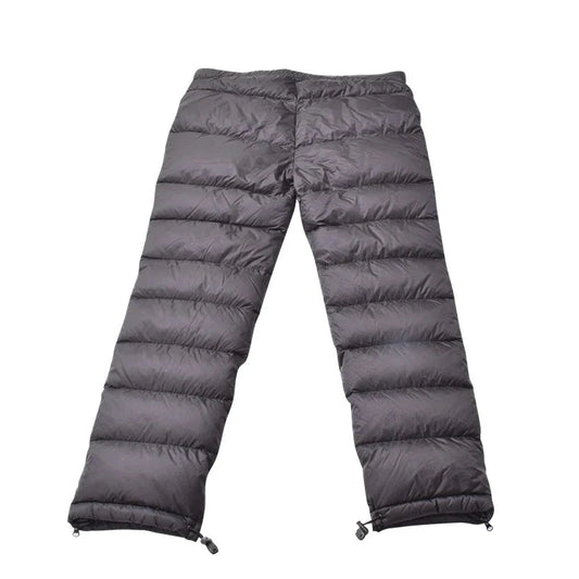 Pantalon hiver de randonnée en duvet pour homme 