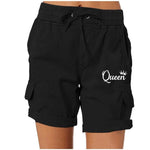 Short cargo imprimé Queen pour femme - Vignette | Marmote