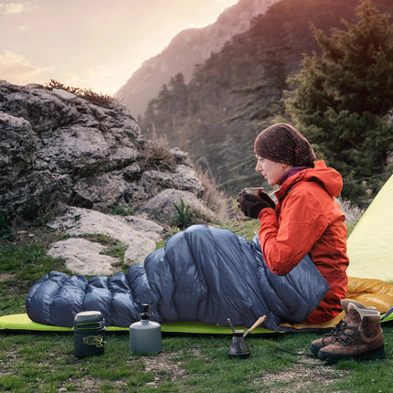 Sac de couchage ultraléger en duvet 5°C