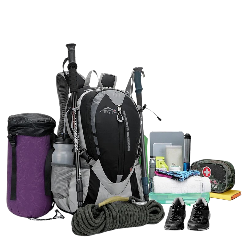 Sac à Dos 60L Randonnée Trekking Noir Léger et Ergonomique Sac à Dos 60L Randonnée Trekking Noir Léger et Ergonomique