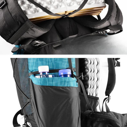 Sac à Dos d'Alpinisme et Randonnée Étanche 50L