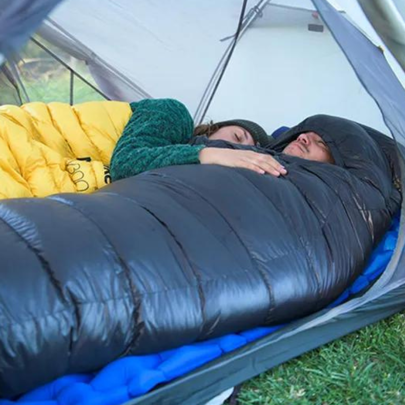 Sac De Couchage 2 Personnes Pour Camping - Avec Sac De Rangement - Vert Sac De Couchage 2 Personnes Pour Camping - Avec Sac De Rangement - Vert