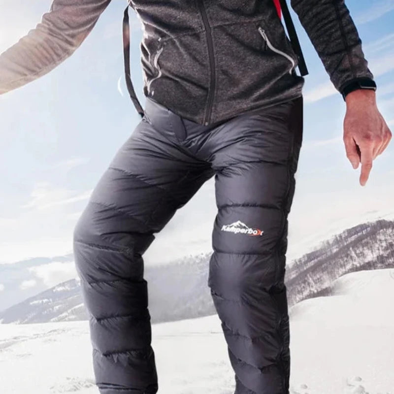 Pantalon Hiver De Randonnee En Duvet Pour Homme