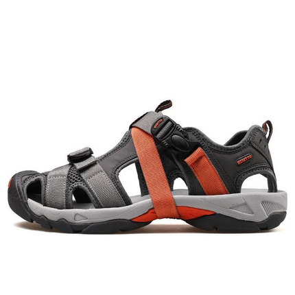 Sandales de Randonnée Homme en Maille Respirante orange