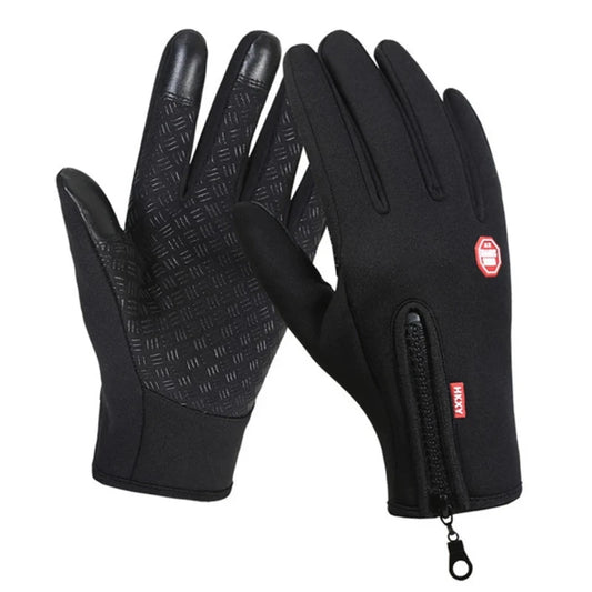 Gants de randonnée légères imperméables noir