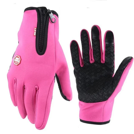 Gants de randonnée légères imperméables rose