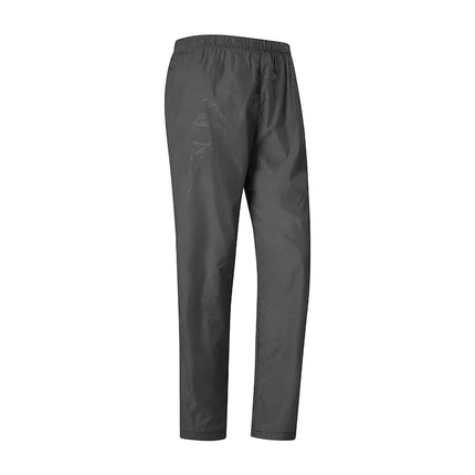 Pantalon de randonnée imperméable unisexe pour homme et femme gris