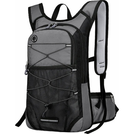 Sac à dos randonnée 13L étanche pour vélo gris