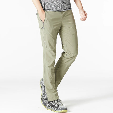 Pantalon de randonnée léger pour hommes khaki