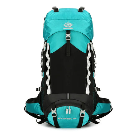 Sac à Dos de Randonnée Multifonctionnel 60L vert