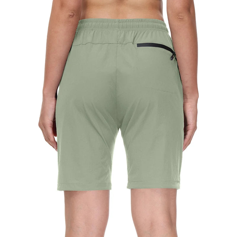 Short cargo léger pour femme 