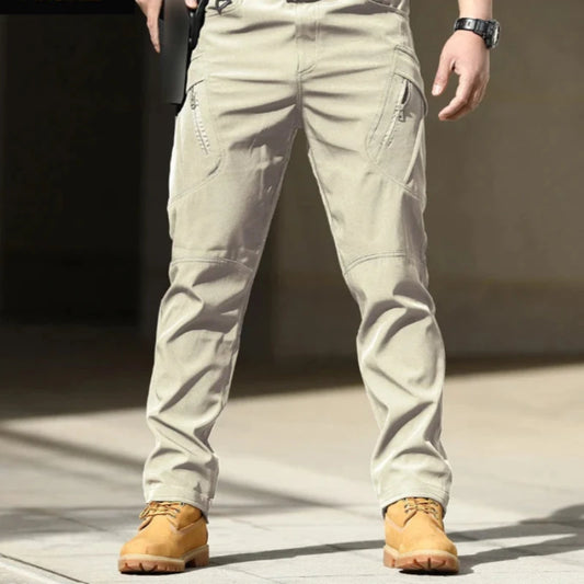 Pantalon tactique randonnée pour homme khaki