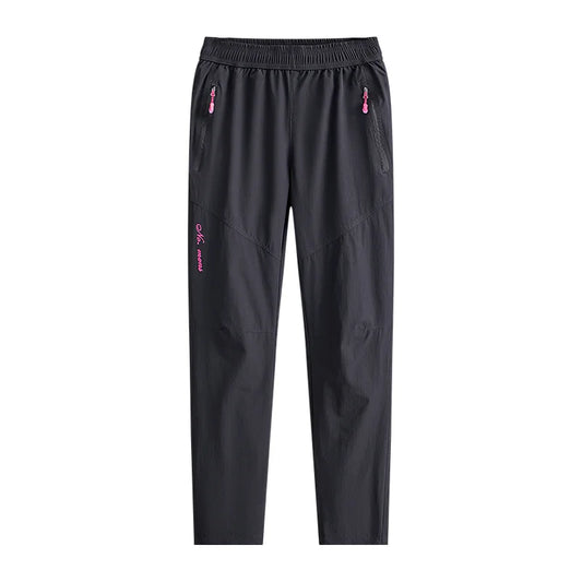 Pantalon de randonnée impermeable pour femme noir 2