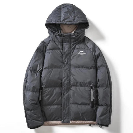 Doudoune randonnée hiver pour homme gris