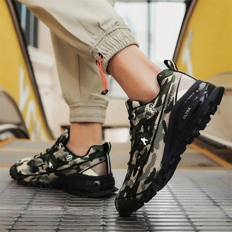 Chaussures de randonnée en plein air de haute qualité unisexe camouflage