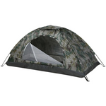 Tente Camping 2 Places avec Camouflage Militaire - Vignette | Marmote