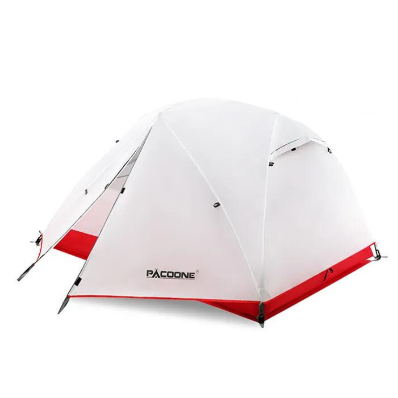 Tente de Camping Portable en Nylon Ultralégère blanc