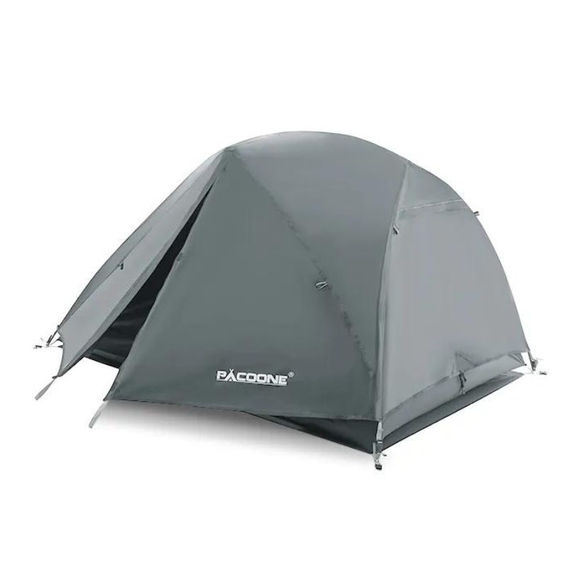 Tente de Camping Portable en Nylon Ultralégère gris