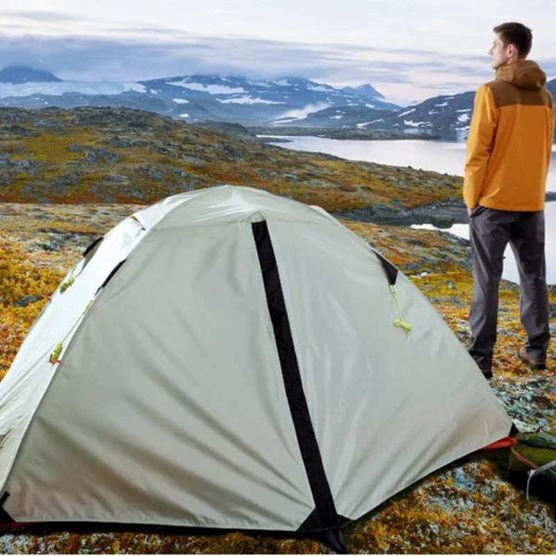 tente camping hiver Tente de Camping d'Hiver Double Couche – Marmote