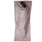 Drap Sac de Couchage Gris Ultra Léger en Coton