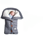 Sac de Couchage Hivernal pour Bébé en Cachemire avec Boutons - Vignette | Marmote