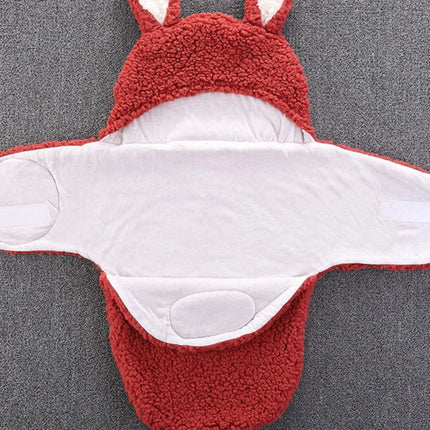 Sac de Couchage pour Bébé en Coton avec Oreilles de Lapin