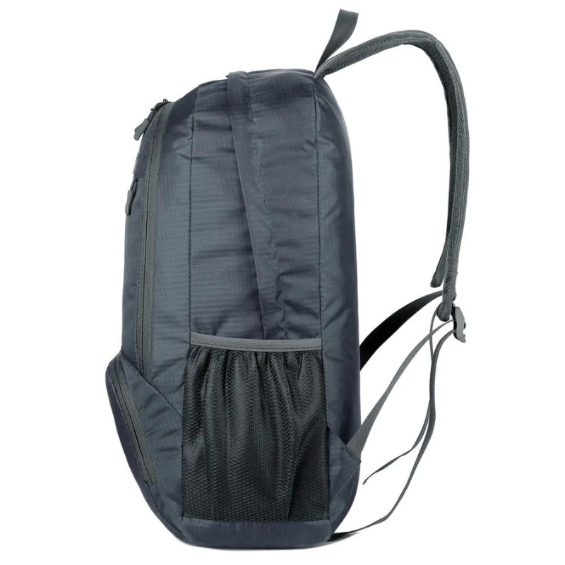 sac à dos randonnée pliable avec rangement pratique vue latérales