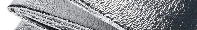 Tapis de sol aluminisé plié, surface réfléchissante double face