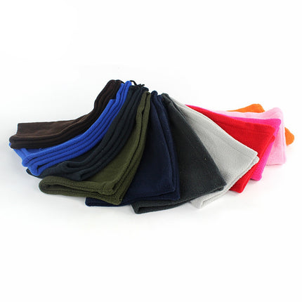 Gamme de coloris du tour de cou polaire ajustable