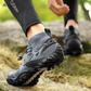 Chaussure de Randonnée d'Été en Maille gris porté