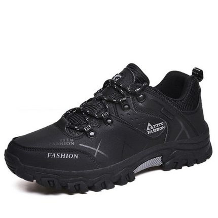  Chaussures de Montagne en Cuir noir
