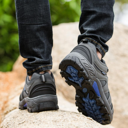 chaussure de randonnée homme gris semelle