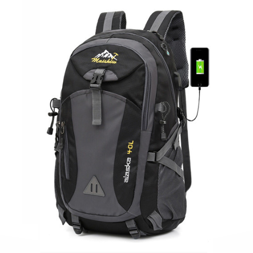 Sac à Dos 40L - Randonnée Trekking avec chargeur USB - Alaska40™