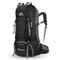 sac à dos randonnée  60l noir