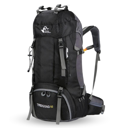 sac à dos randonnée  60l noir