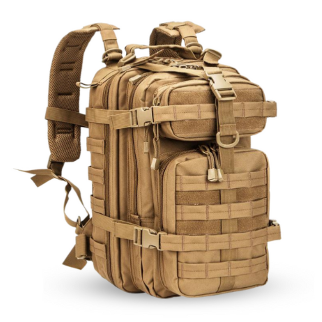 Sac à dos de survie, Randonnée 30L beige