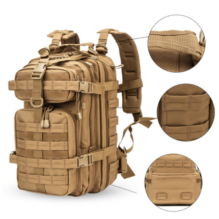 Sac à dos de survie, Randonnée 30L couture