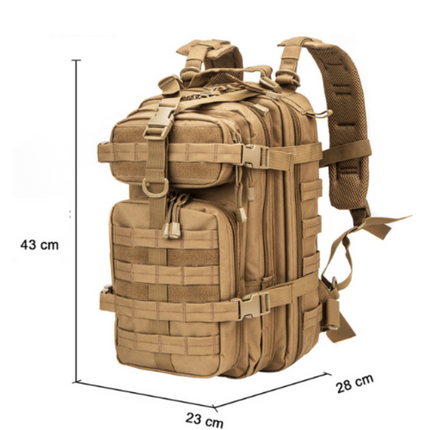 Sac à dos de survie, Randonnée 30L dimensions