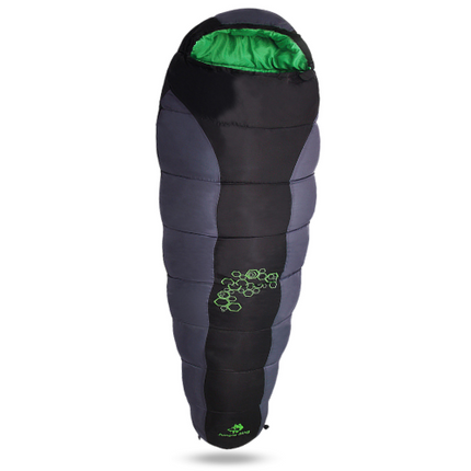 Sac de Couchage Grand Froid de Style Sarcophage Imperméable et Confortable sur fond blanc