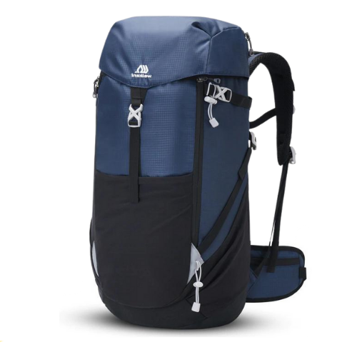Sac à Dos Randonnée Étanche 50L Confort & Résistance sur fond blanc