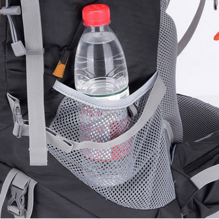 filet rangement bouteille d'eau du sac à dos randonnée  60l